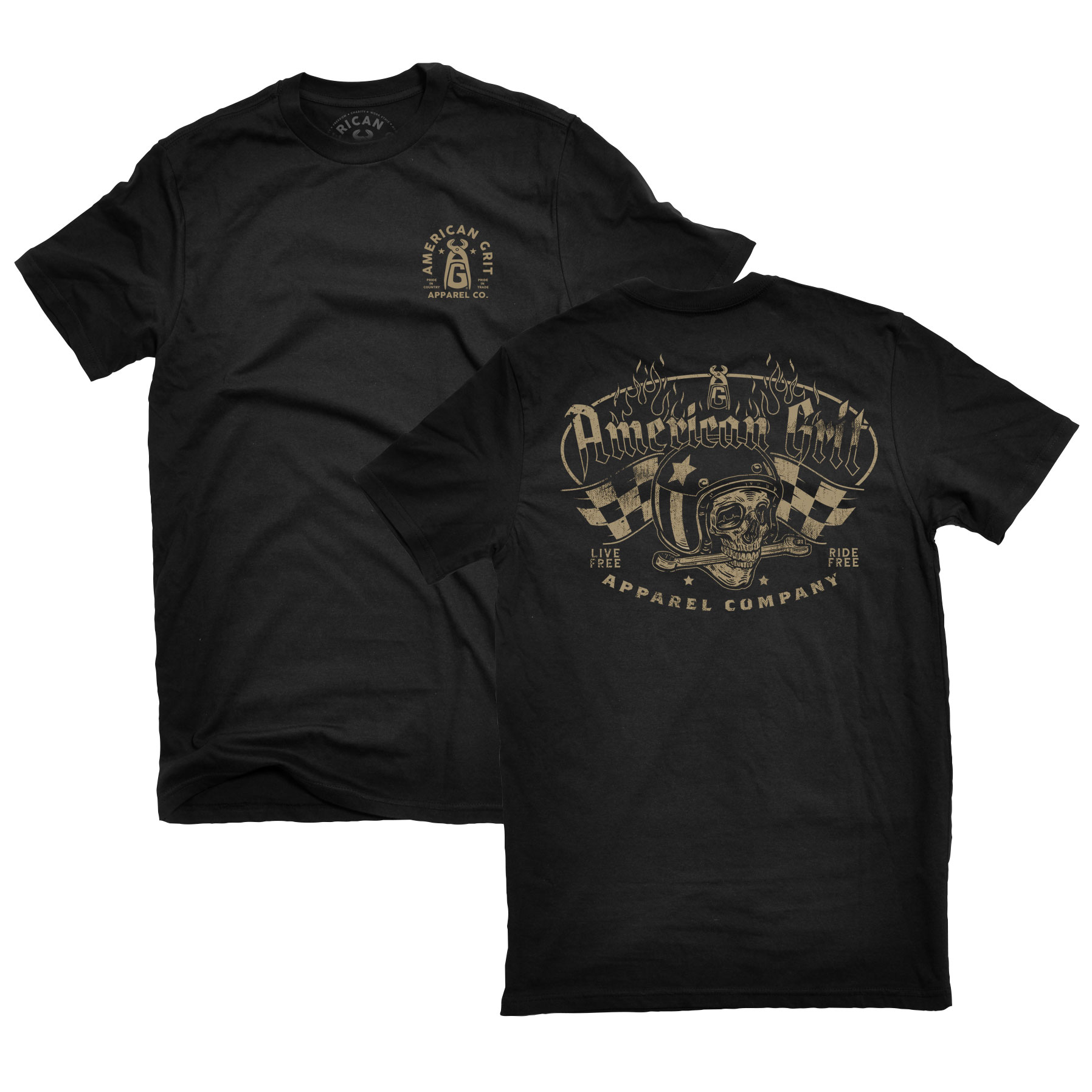 Live Free, Ride Free – American Grit Apparel Co.